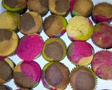 A picture of step 3 of Rainbow cup cake # kano.