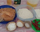 Foto del paso 1 de la receta: Pollo rebozado en salsa de piña