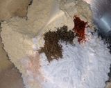 A picture of step 2 of Sehat ki chaat.