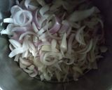 A picture of step 1 of Pyaj pakora (Onion Pakodas).