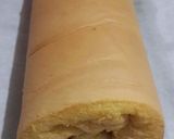 Foto langkah ke 3 dari resep Swissroll vanilla With Cream cheese Anti Gagal.