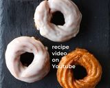 A picture of step 1 of French Cruller Donuts.