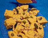 A picture of step 9 of Microwave Dhokla/ No Fire Dhokla.