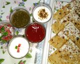 A picture of step 10 of Chicken cheese paratha😍.