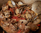 Foto langkah ke 6 dari resep Seafood Pasta with Clams.