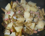 Foto del paso 5 de la receta: Judías verdes con jamón y ajo