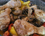 Foto del paso 4 de la receta: Pollo en salsa con ciruelas y champiñones