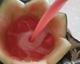 A picture of step 4 of Watermelon juice.