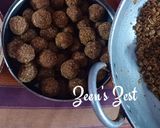 A picture of step 3 of All in One Laddoos.