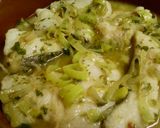 Foto del paso 6 de la receta: Bacalao en salsa verde de langostinos