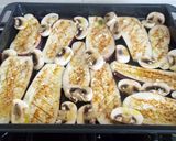Foto del paso 10 de la receta Berenjenas y champiñones al horno