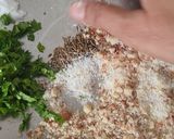 A picture of step 3 of Sabudana Vada.