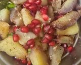 A picture of step 5 of Sweet potato chaat.