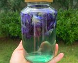 รูปขั้นตอนการทำที่ 4 ของ น้ำส้มสายชูหมักดอกอัญชัน / Homemade Butterfly Pea Flower Vinegar