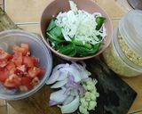 Foto langkah ke 2 dari resep (Menu Diet) Nasi Goreng Rolled Oat (+-278 kal).