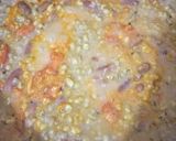 A picture of step 2 of Egg tadka.