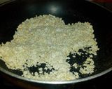 A picture of step 1 of Oats jaggery ladoo.