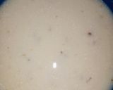 A picture of step 3 of Beans soup, ewedu and tuwo swallow.