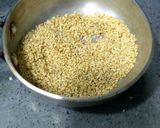 A picture of step 1 of Sesame(Til) Kheer.