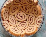 Charlotte torta málnás-fehércsokis mousse-al recept fázis 5 fotója