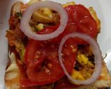 A picture of step 6 of Cheesy Egg sandwich.