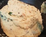 A picture of step 5 of Rava Pongal.