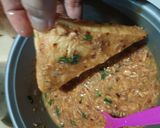 Gambar langkah 3 resipi Roti celup sardin.