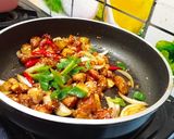 Foto langkah ke 9 dari resep Ayam kentang lada hitam.
