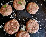 A picture of step 4 of Spinach Oats Tikki.