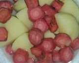 A picture of step 2 of Soy pulao.