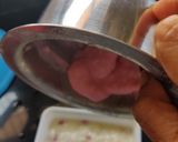A picture of step 4 of Rose Pudding.