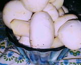 मशरूम की सब्जी (Mushroom sabzi recipe in Hindi) रेसिपी चरण 1 फोटो