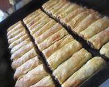 Pas rețetă Plăcintă cu carne în  foi de baclava 4 fotografie