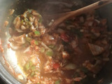 Chupe de jaiba con camarones