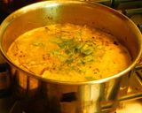 A picture of step 7 of Cluster beans koottu mixed with rice.