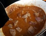 Foto del paso 4 de la receta: Kalbsgulasch / Gulasch de Ternera: Low Carb Food