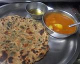 A picture of step 5 of Meethi ka paratha.