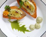 Foto langkah ke 8 dari resep Sweet Potato Creamy Matcha Brulee.