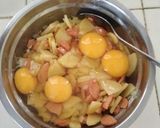 Foto langkah ke 5 dari resep Omelet Spanyol.