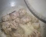 A picture of step 4 of Chicken Qorma.