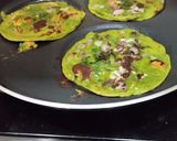 A picture of step 4 of Spinach & Chickpea Flour Chilla.