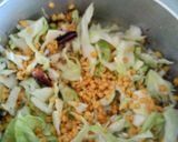 A picture of step 2 of Cabbage Pappu.
