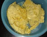 A picture of step 4 of Sarapuli a sweet dish of Odisha.