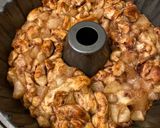 A picture of step 6 of Apple cinnamon monkey bread.