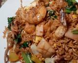 Nasi Mawut Seafood langkah memasak 6 foto