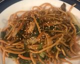 A picture of step 4 of Yummy Vegetable lo mein.