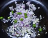 A picture of step 3 of Purple cabbage rice.