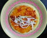A picture of step 10 of Manchurian frankie roll.