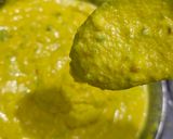 A picture of step 2 of Instant sooji dhokla.