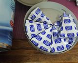 A picture of step 1 of Cold cream cheese cake.